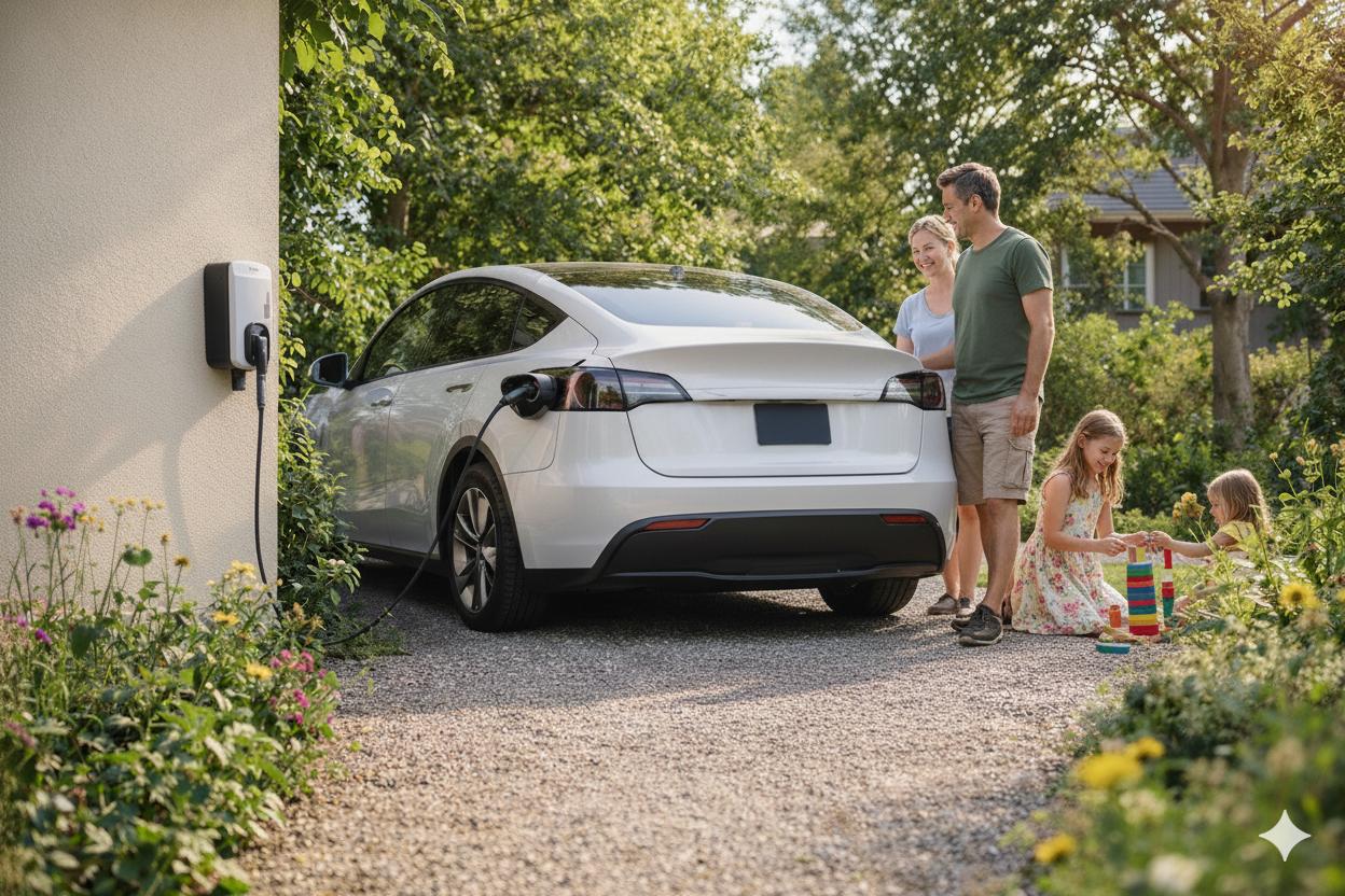 Maison protégée avec génératrice